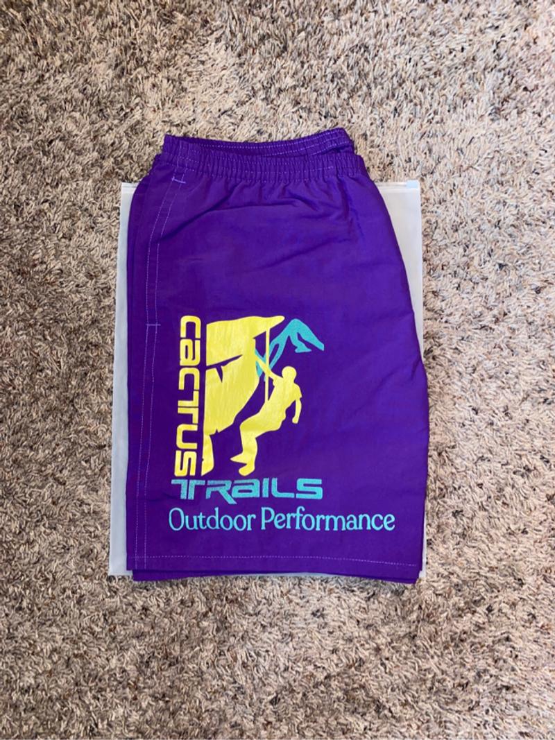 Travis Scott climb short purple for 