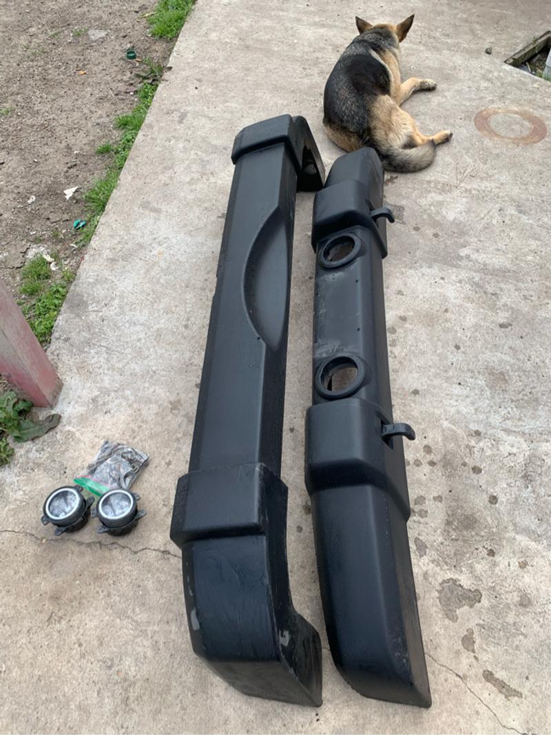 Jeep Wrangler JK front rear bumpers bolts mounting hardware halo led