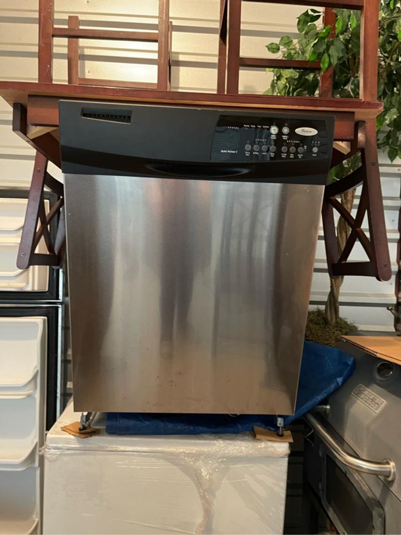 Stainless steel whirlpool dishwasher for sale in San Antonio, TX