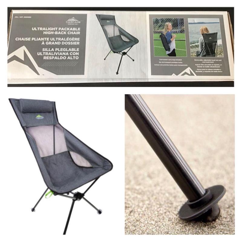cascade mountain tech high back chair