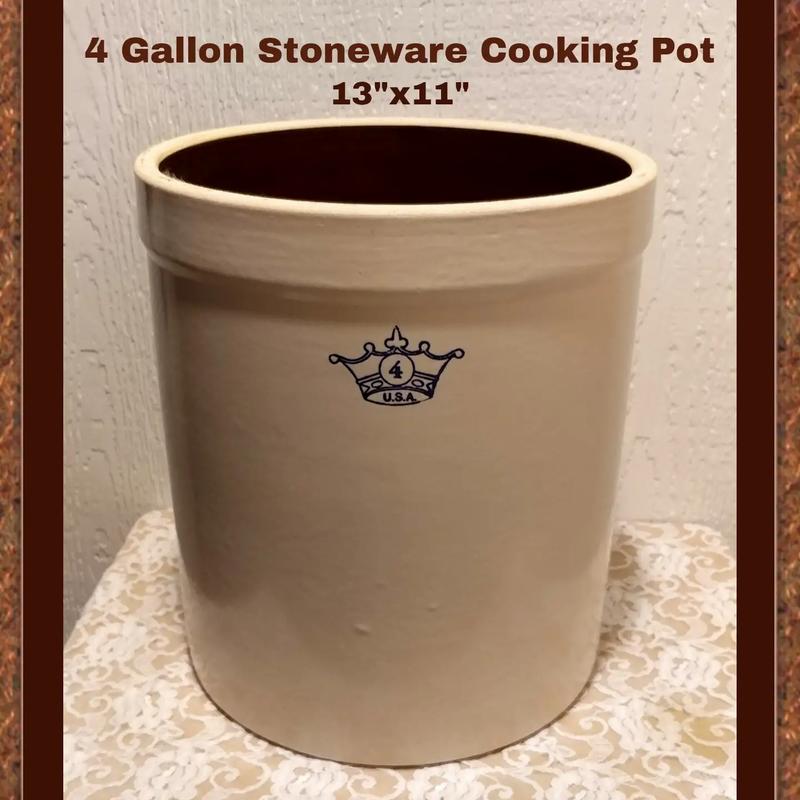 NEW 4 GALLON STONEWARE COOKING POT for sale in Ontario, CA 5miles