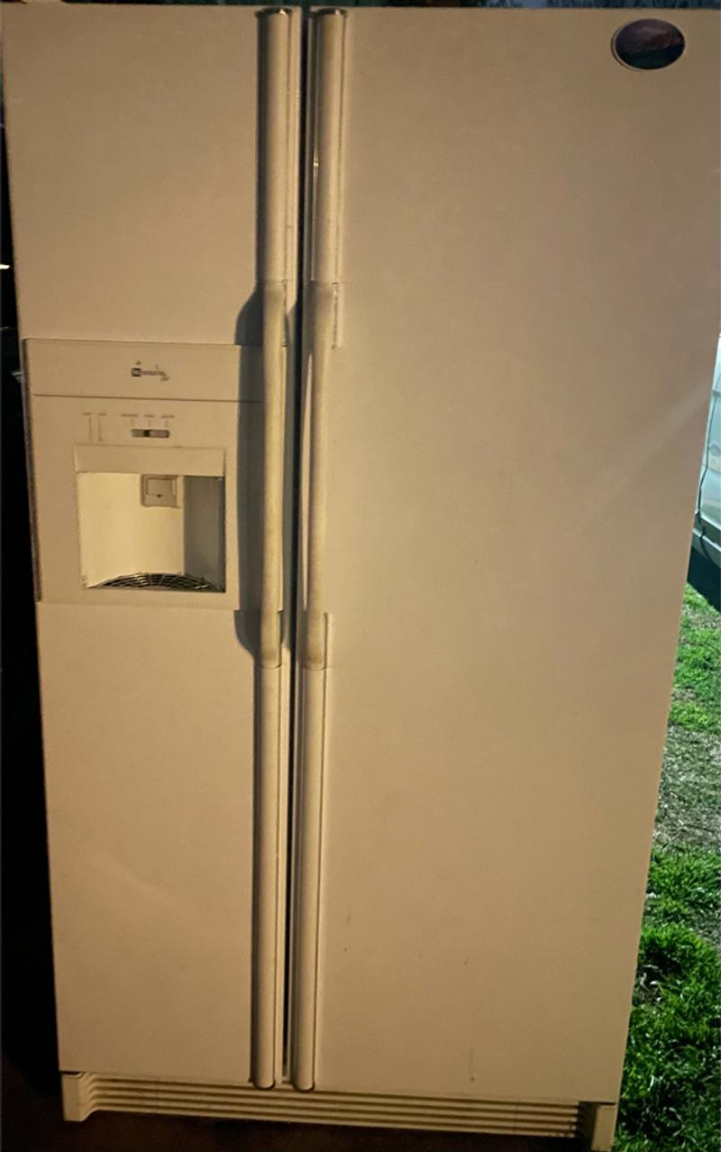 Maytag side by side fridge with ice maker for sale in Garland, TX
