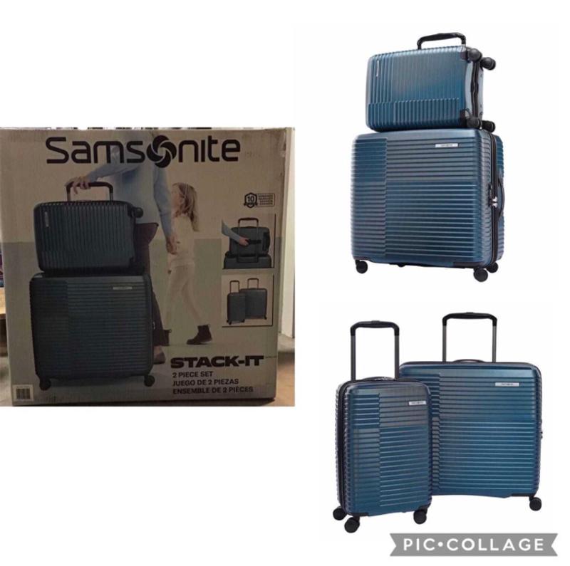 Luggage Samsonite StackIt Glider 2piece Hardside Luggage Set