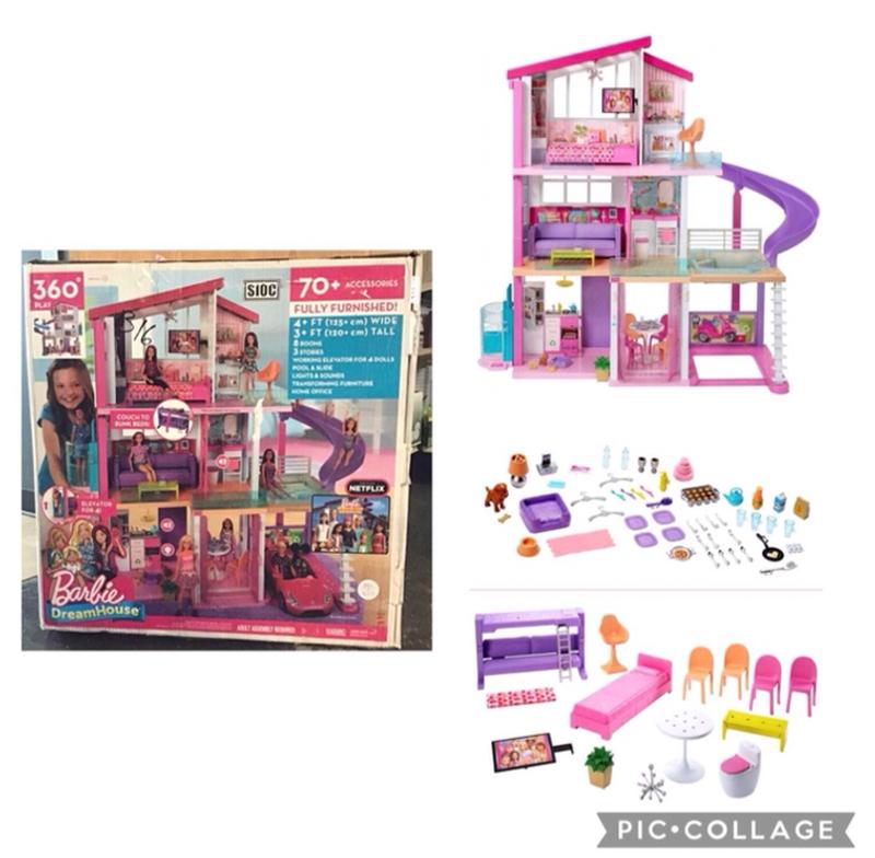 Barbie Dreamhouse Dollhouse with Pool, Slide and Elevator for sale in