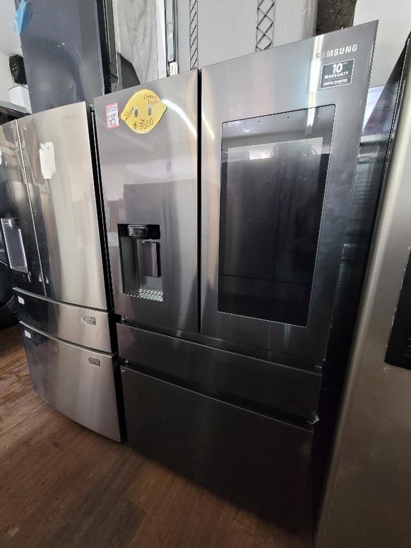 Samsung Black Stainless Steel 4 Door Counter Depth Family Hub