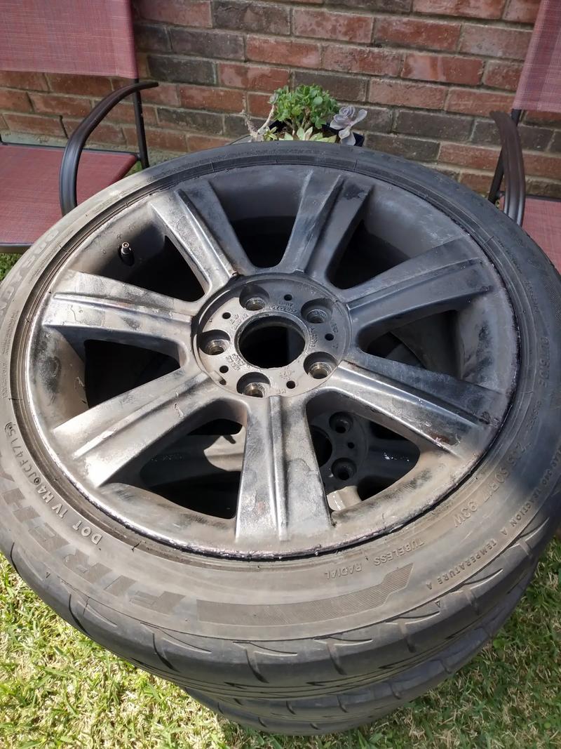 4 used 17" firestone tires with rims for sale in Lewisville, TX