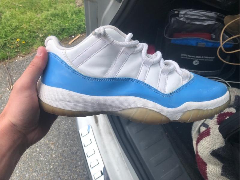 university blue 11s