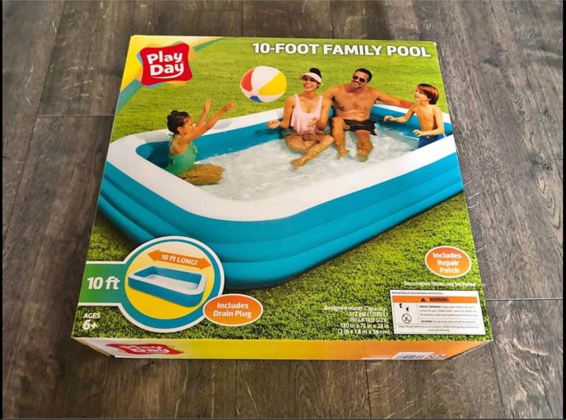 play day inflatable family pool