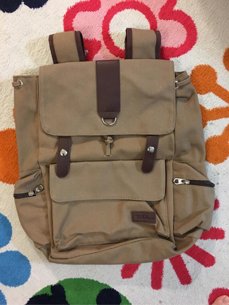 bella russo canvas backpack