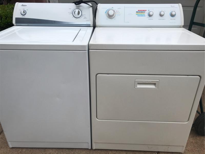 WASHER AND DRYER BOTH WORKING GREAT for sale in Irving, TX 5miles