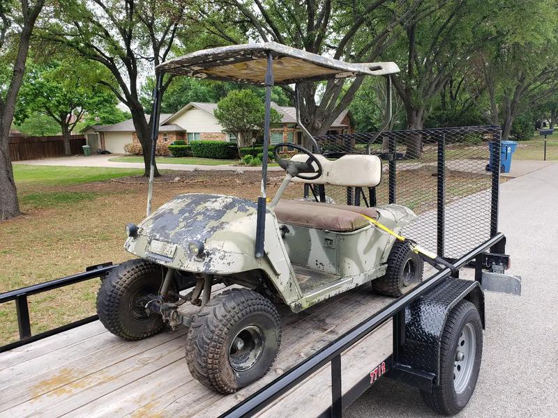 1998 EzGo Gas Golf Cart for sale in Fort Worth, TX 5miles Buy and Sell