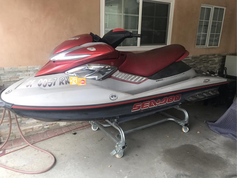 2005 Seadoo Rxp 215 HP 4 tec supercharged only 62 hours , opas delete