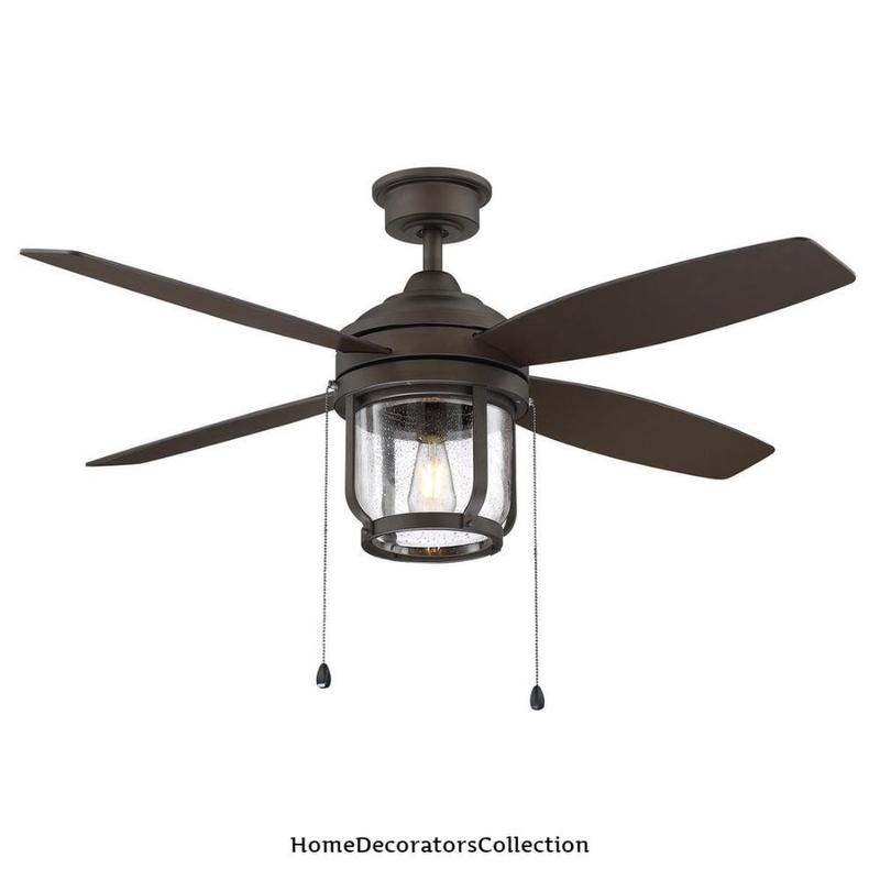 Home Decorators Collection Northampton 52 In Led Indoor Outdoor Espresso Bronze For Dallas Tx 5miles And Decorators Collection Northampton 52, Levanto 52 In Led Indoor Outdoor White Ceiling Fan With Light