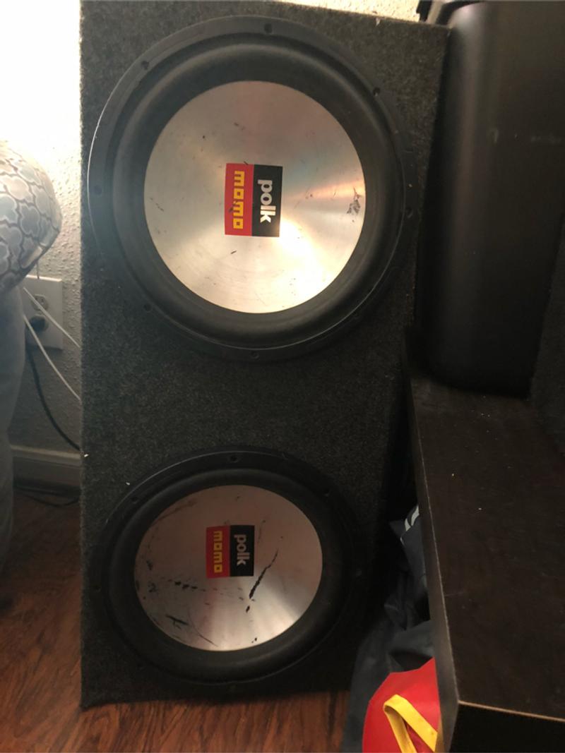 Polk Momo 12 Inch Car Speakers for sale in Houston, TX 5miles Buy