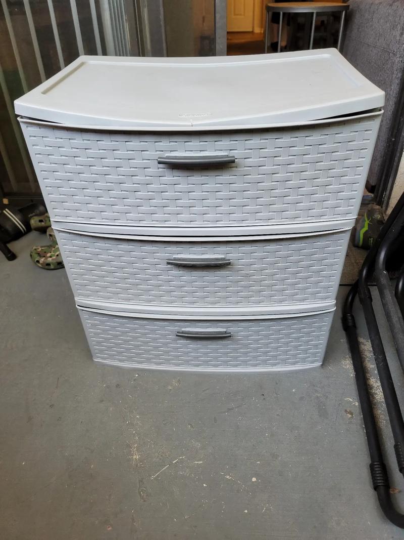 Sterilite Medium 3 Drawer Weave Unit