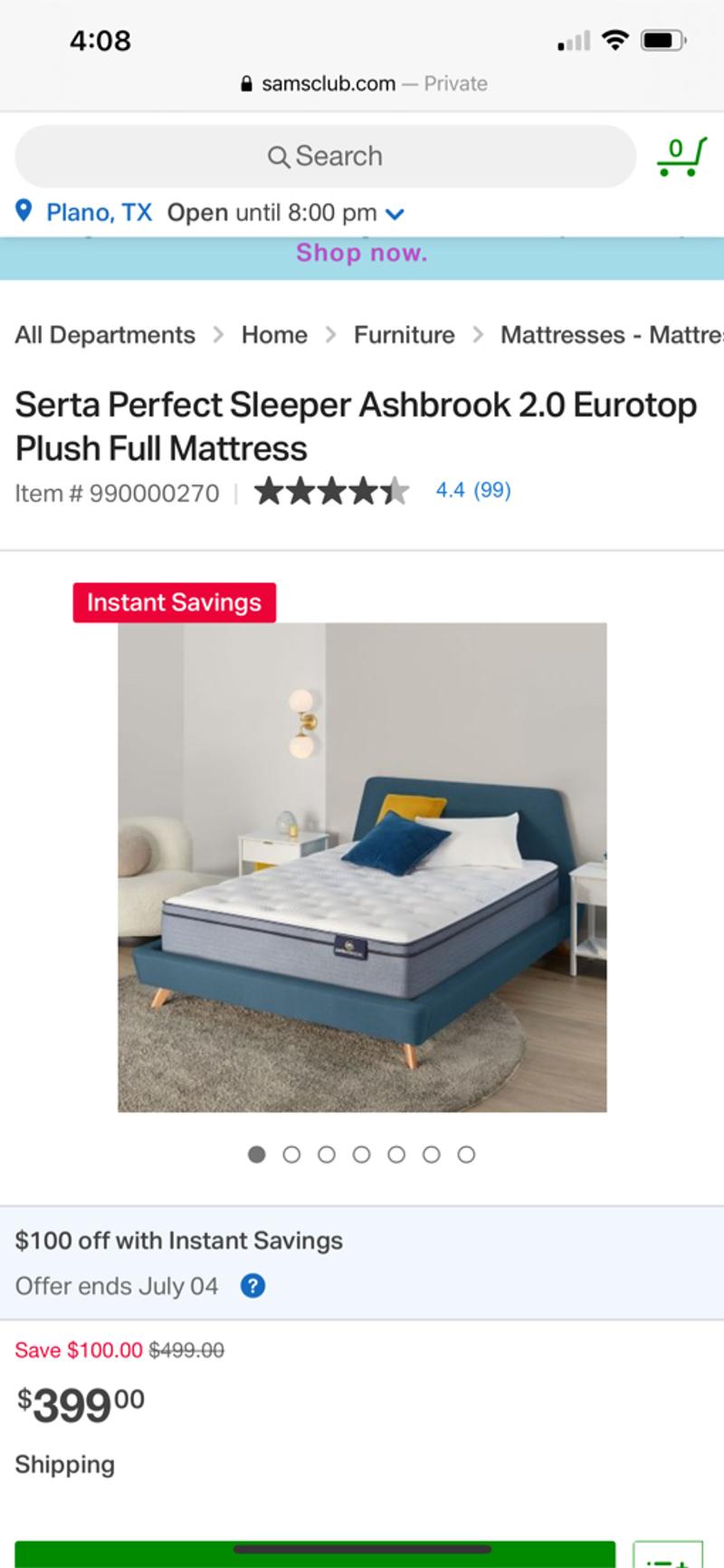 serta perfect sleeper ashbrook