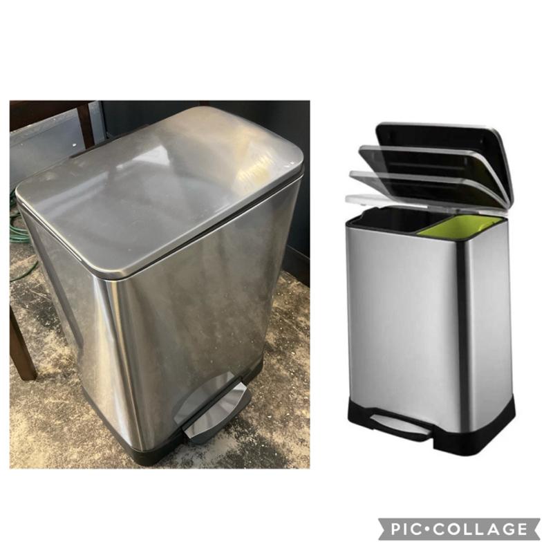 Eko Neocube 50 Liter Dual Compartment 28 Liter and 18 Liter Recycle and