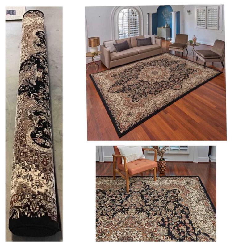 Thomasville Timeless Classic Selby Black Indoor Area Rug 7’10” X 10