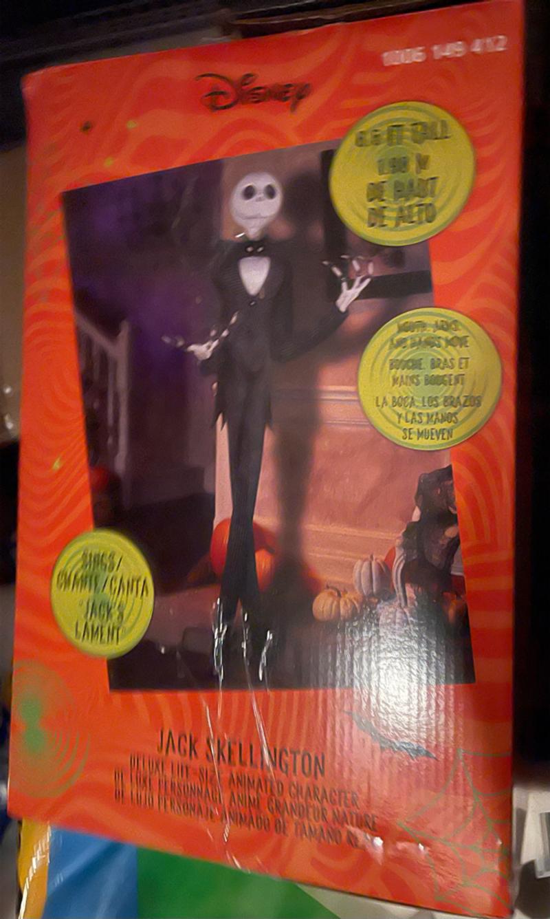 Jack Skellington Nightmare before Christmas Life Size Animatronics for sale in Dallas, TX
