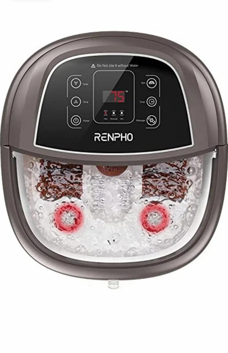 Foot Spa Bath Massager,RENPHO Motorized Foot Spa with Heat and Massage