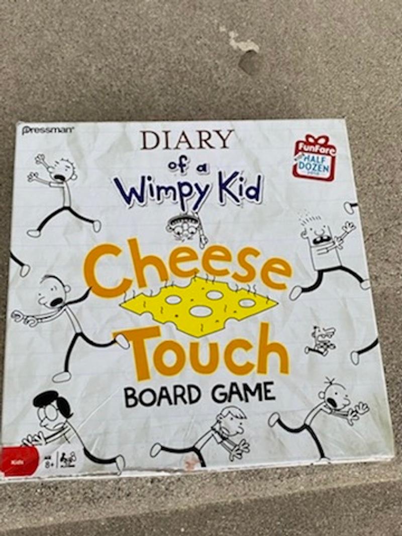 Diary of a wimpy kid cheese touch board game for sale in Reseda, CA