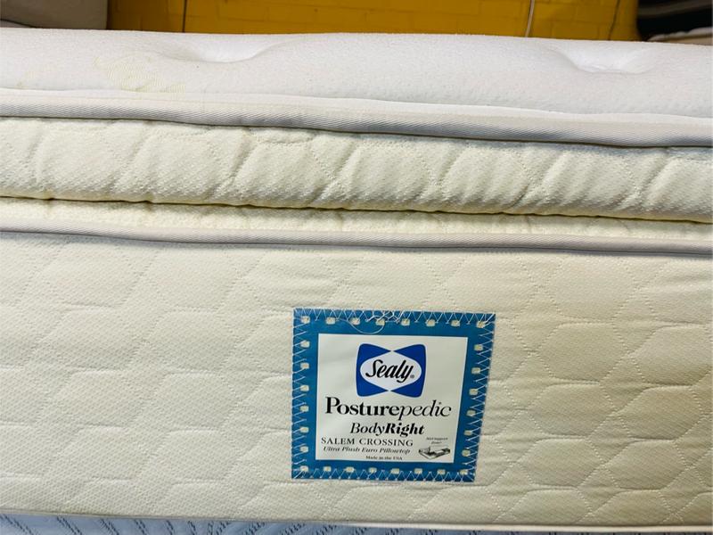 King Sealy Posturepedic Pillowtop mattress for sale in