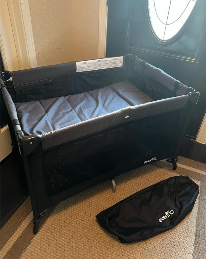Evenflo Baby Playpen to changing table for sale in Houston, TX 5miles Buy and Sell