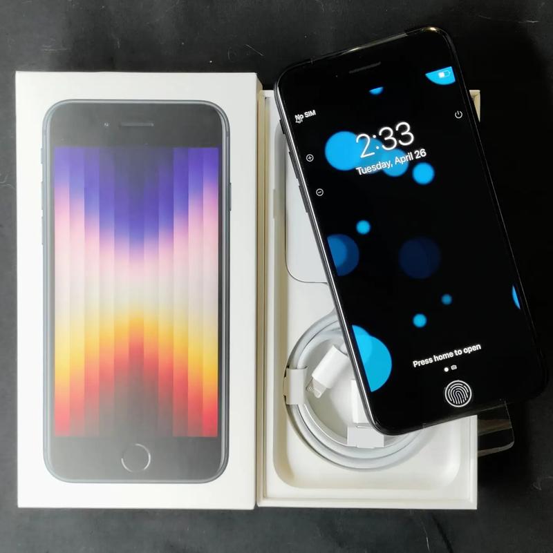 Apple iPhone SE 64GB 3rd Gen 5G Blue AT&T, TMobile, Verizon (Unlocked