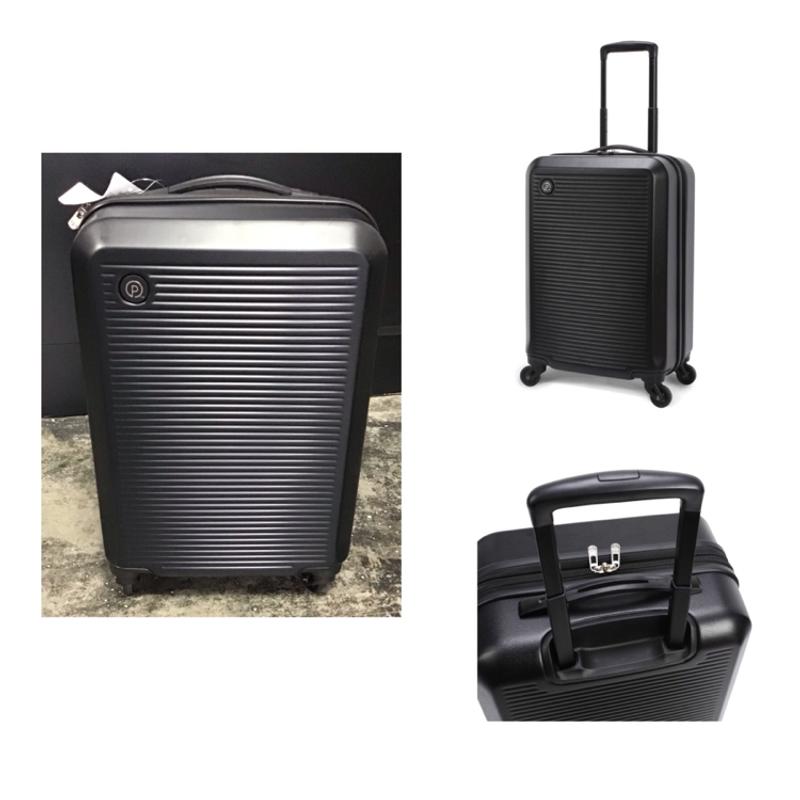 Protege 20" Hardside Carryon Spinner Luggage, Matte Black for sale in