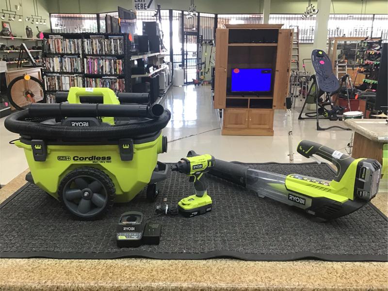 Ryobi Shop Vac, Impact, and Blower 