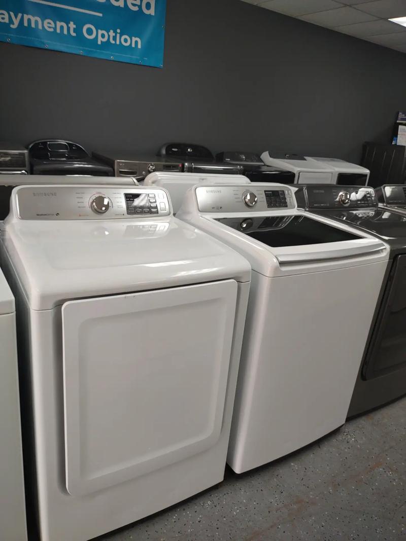 SAMSUNG WASHER AND DRYER SET VRT ENERGY STAR HE MOISTURE SENSOR for sale in Lawrenceville, GA