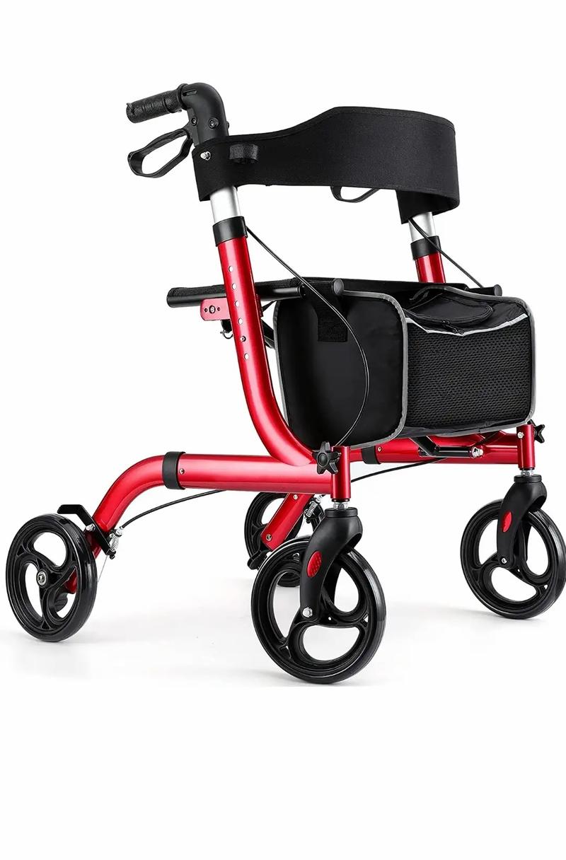 Healconnex Rollator Walkers for SeniorsFolding Rollator Walker with Seat and Fo for sale in