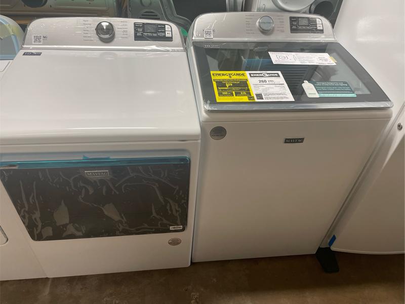 Maytag commercial top load washer and dryer set for sale in Pasadena