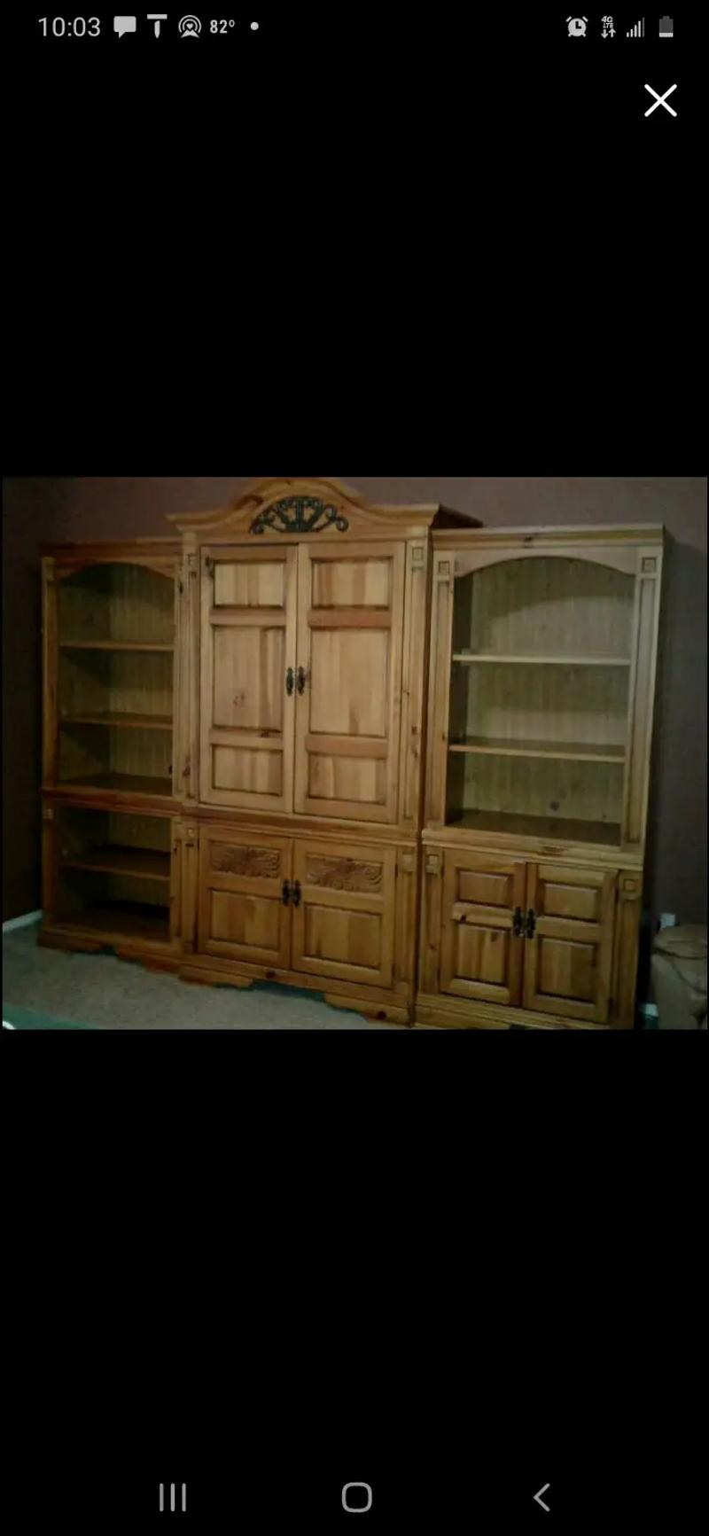 Broyhill wood entertainment center for sale in Waxahachie, TX 5miles Buy and Sell
