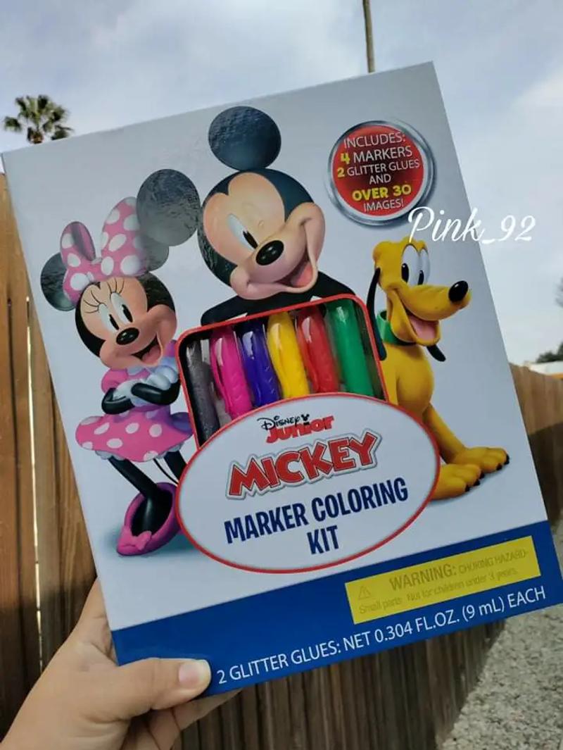 DISNEY JUNIOR MICKEY MOUSE MARKER COLORING KIT KIDS ACTIVITY SET for ...