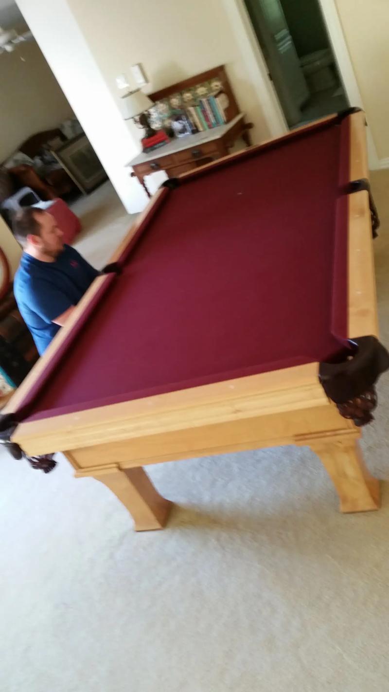 7 ft Dynamo Pool Table 3Slate with leather pockets for sale in Fort