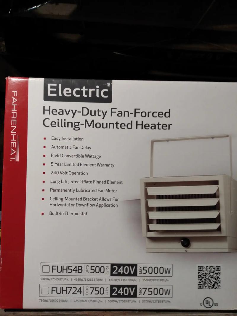 I'm selling two heaters one is a fahrenheat electric heavy duty fan