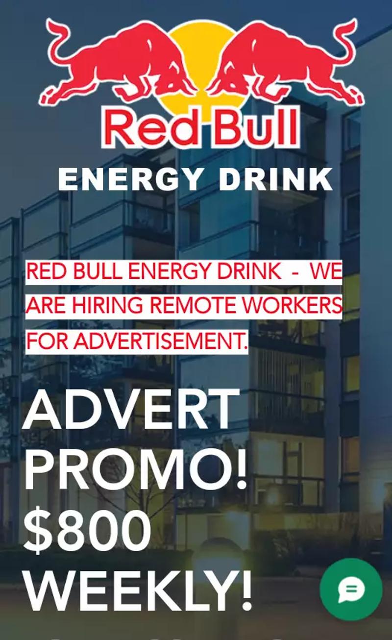 Red Bull Energy Drinks Marketing, Employee's choice for sale in