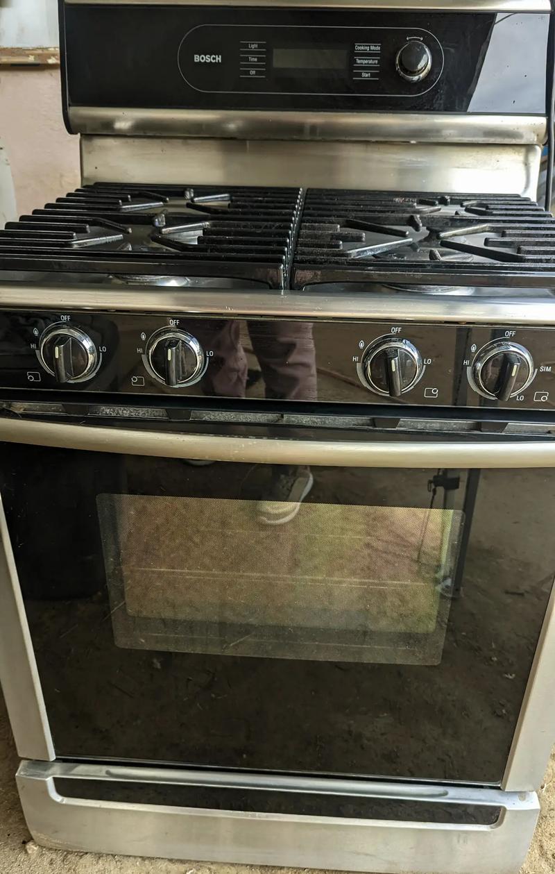 30" BOSH 4 BURNER GAS RANGE SELF CLEAN OVEN STAINLESS STEEL for sale in