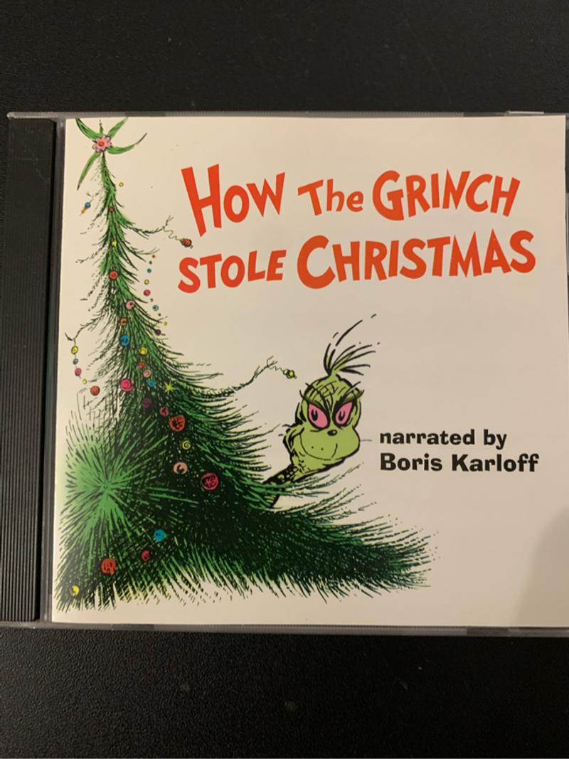 Dr. Seuss’ HOW The GRINCH STOLE CHRISTMAS Soundtrack (CD) for sale in