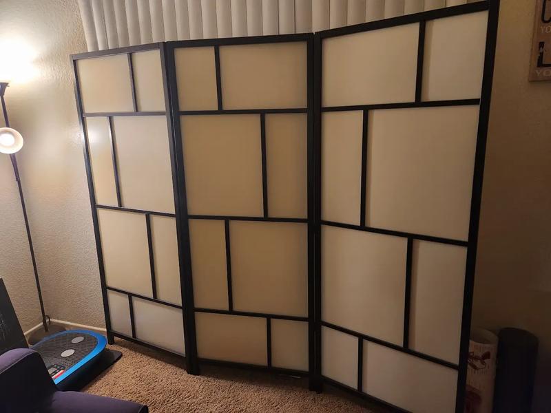 Black and White Room Divider for sale in Upland, CA 5miles Buy and Sell