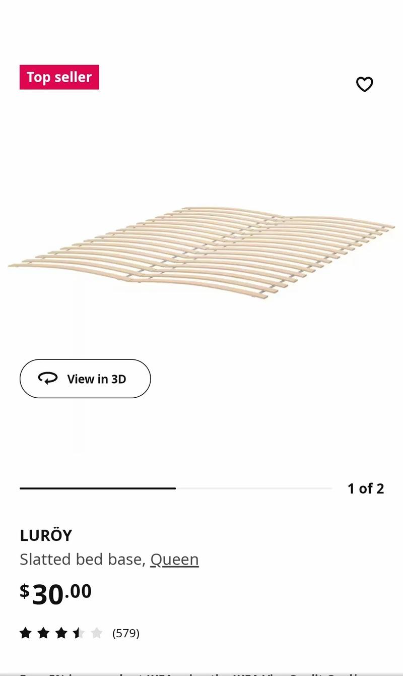 Ikea QUEEN slats for sale in Clermont, FL 5miles Buy and Sell