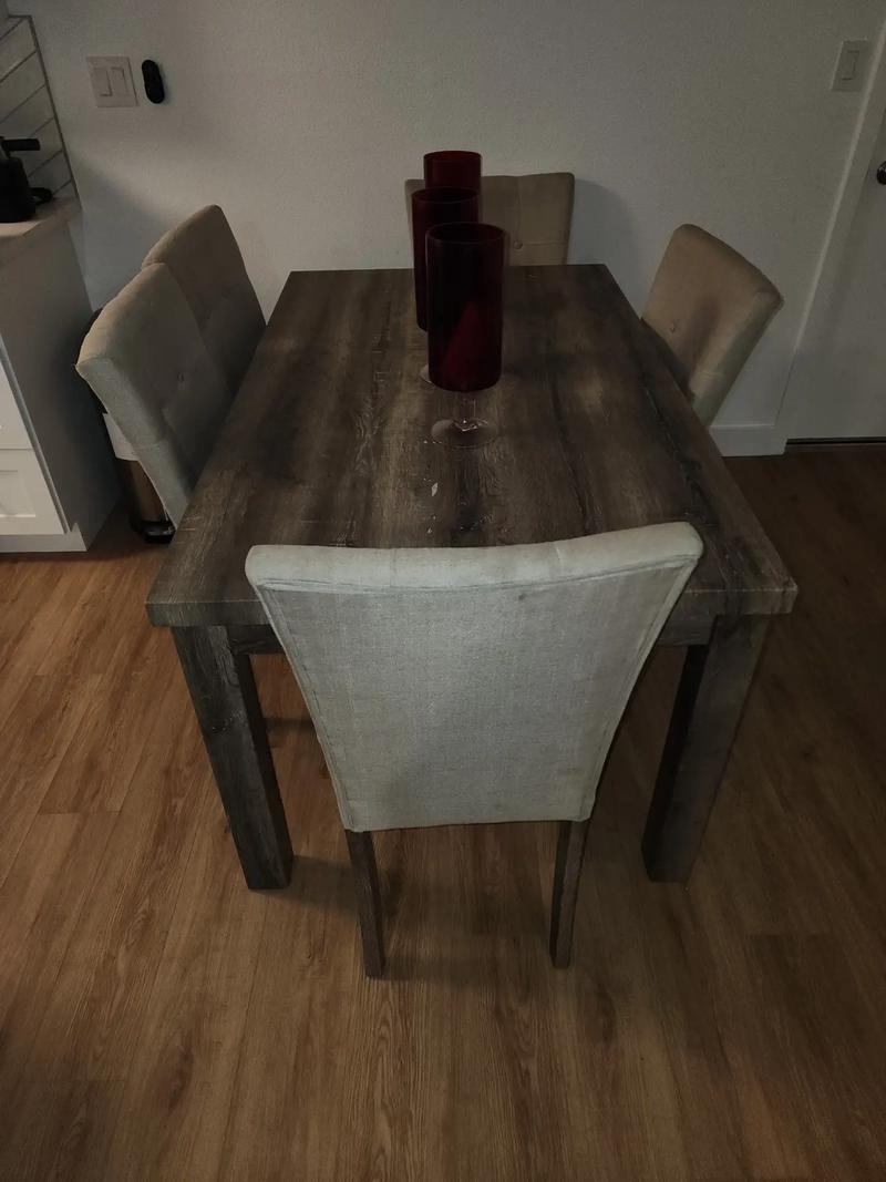 Ikea Kitchen table with 6 chairs for sale in North Hollywood, CA