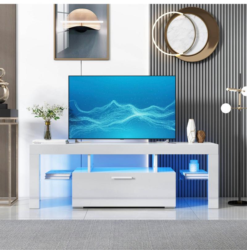 White Modern TV stand for sale in Philadelphia, PA 5miles Buy and Sell
