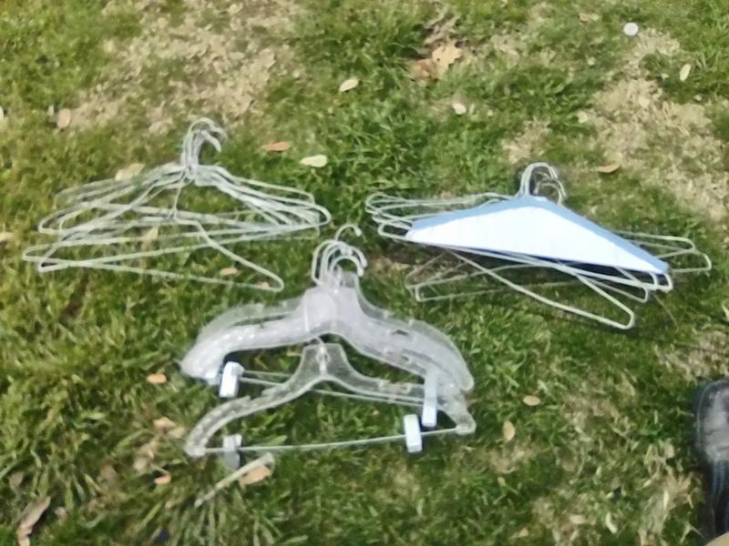 10 Wire Clothes Hangers Or 6 Designer For 1 for sale in Dallas, TX