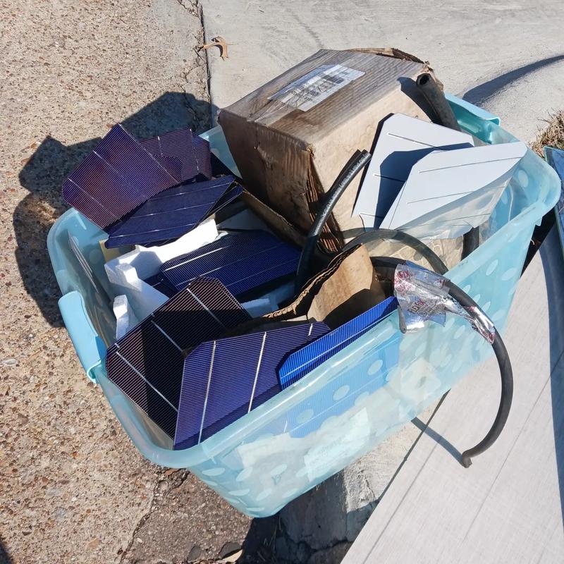 Free box of bare Solar Cells, component for building solar panels