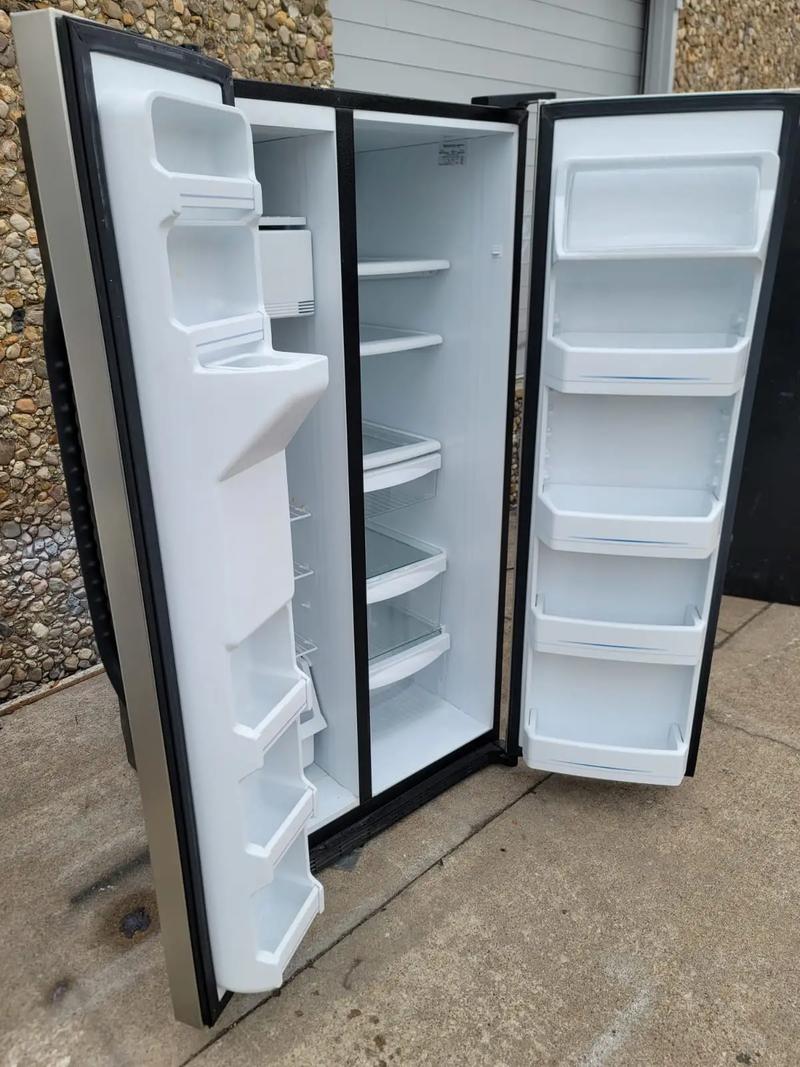 General electric side by side counter depth stainless steel