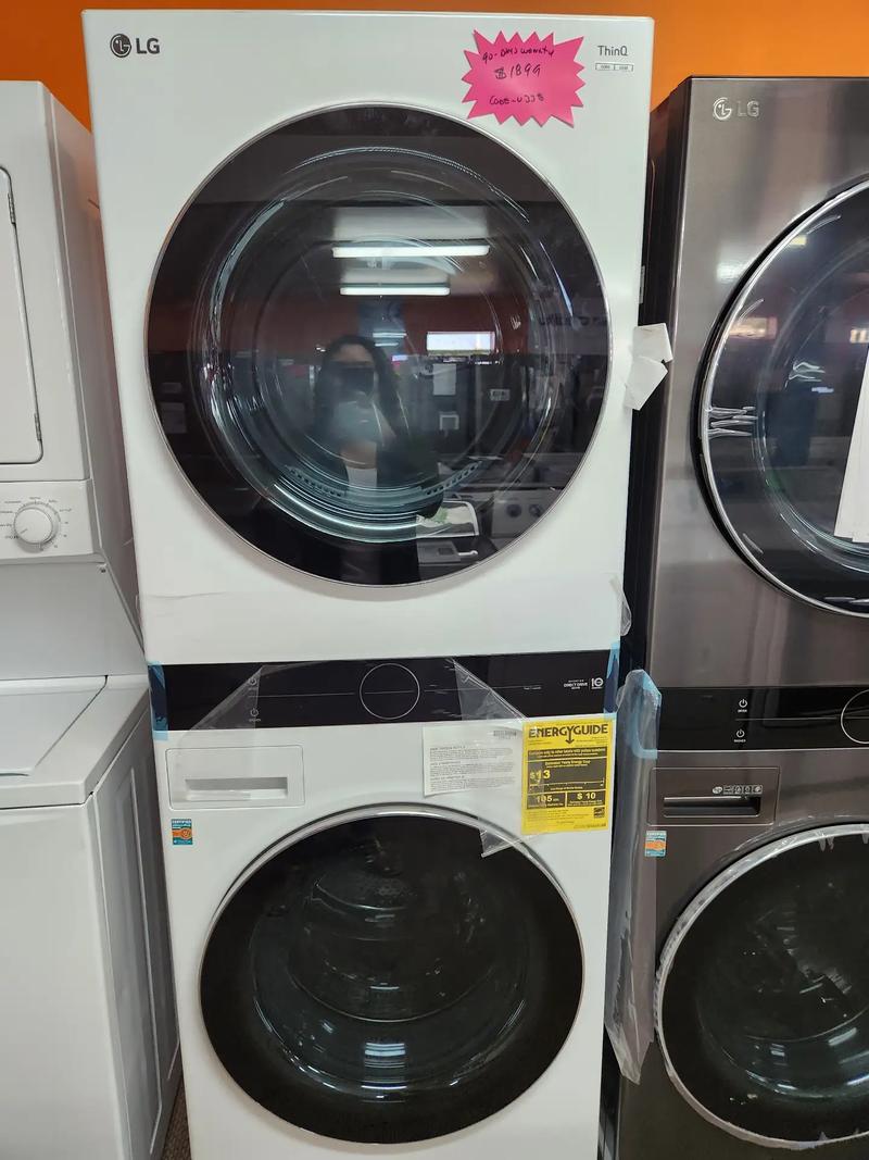 Lg Stackable Washer And Dryer Set. Never Been Used. Front load for sale