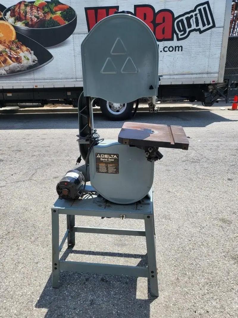 Delta 14" Band Saw Vertical Bandsaw With Original Stand Base for sale