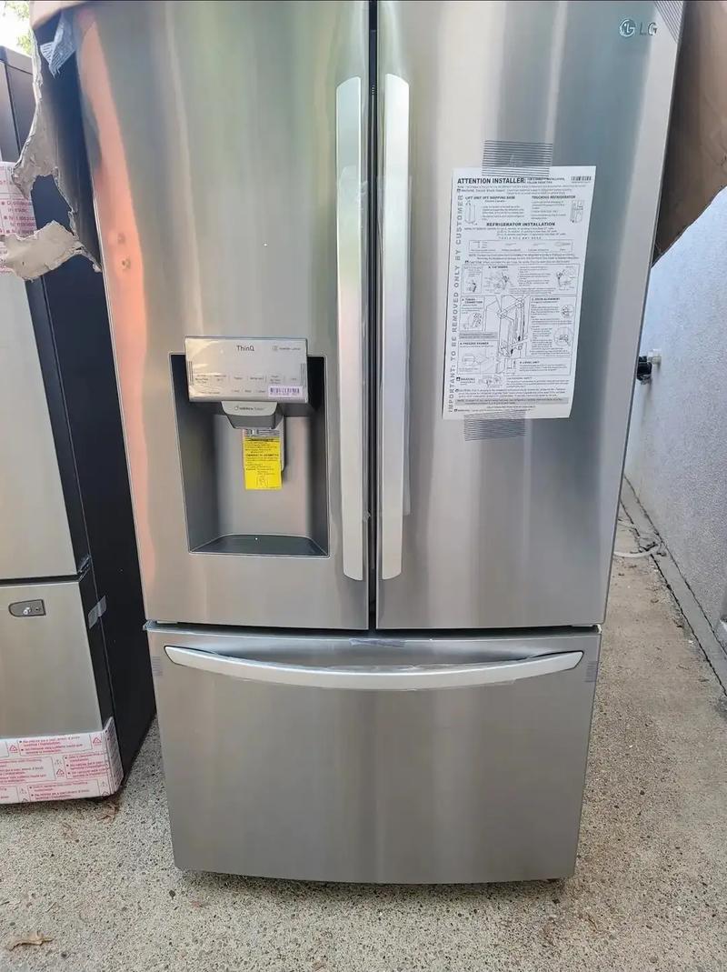 LG 26.2 Cu Ft French Door Smart Refrigerator with Dual Ice Maker